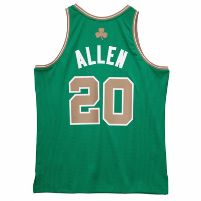 Mitchell & Ness Boston Celtics #20 Ray Allen Swingman Jersey green