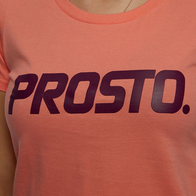 Koszulka damska Prosto Klasyk T-shirt Classy light pink
