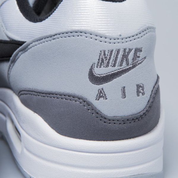 Buty Nike Air Max 1 white / black - wolf grey - gunsmoke AH8145-101