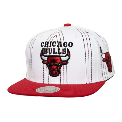 Czapka Mitchell & Ness NBA Triplin Snapback Chicago Bulls white