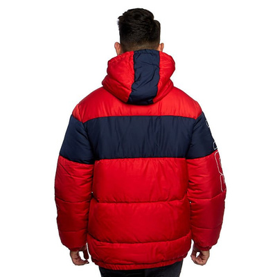Kurtka zimowa Fila Dewe Padded Jacket true red-black iris