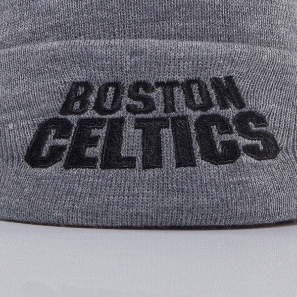 Mitchell & Ness czapka Boston Celtics grey Cuffed Visor EU257
