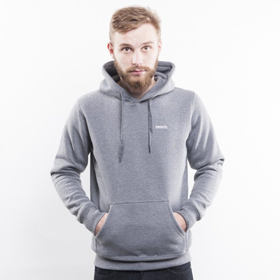 Prosto sweatshirt Hoody Back Shield grey 