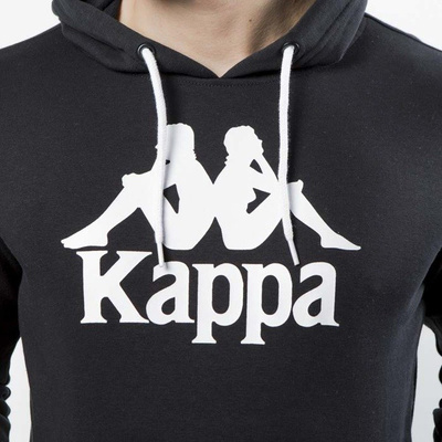 Kappa bluza Authentic Zimim black / white 303NJF0-930