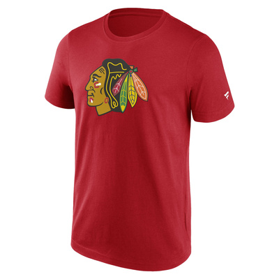 Fanatics NHL Primary Logo Graphic Tee Chicago Blackhawks athletic red