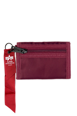 Alpha Industries Crew Wallet burgundy