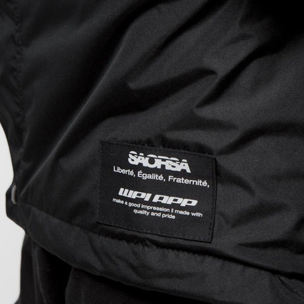 Kurtka We Peace It Parka Jacket Saorsa black