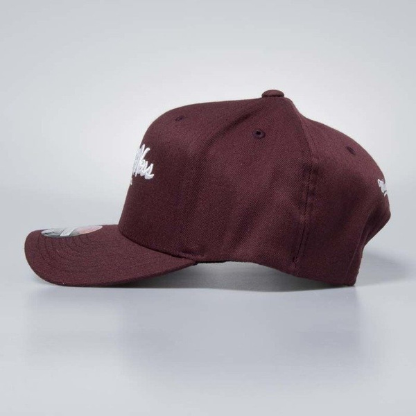 Czapka Mitchell & Ness snapback Own Brand maroon Pinscript High Crown110