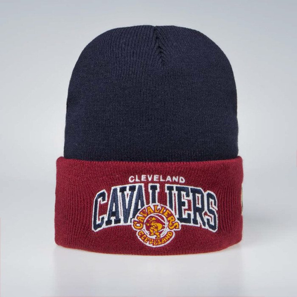 Czapka zimowa Mitchell & Ness Cleveland Cavaliers black HWC Team Logo Knit
