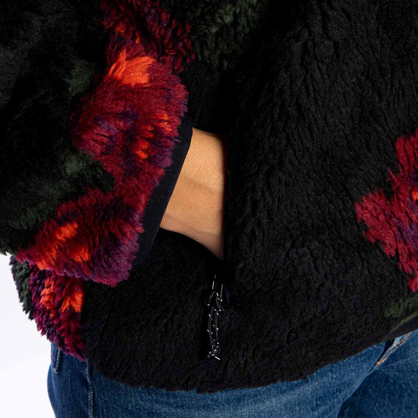 Kurtka damska OBEY Mesa Sherpa Jacket czarna