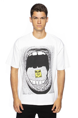T-shirt OBEY Scream white