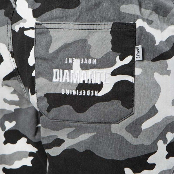 Spodnie damskie jogger Diamante Wear Jogger RM Classic white-black camo