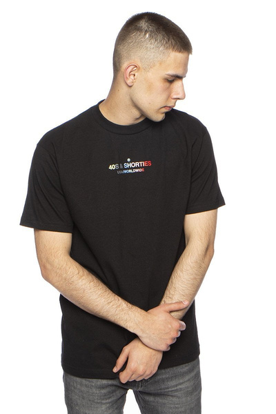 Koszulka 40s & Shorties General Text Logo Tee czarna