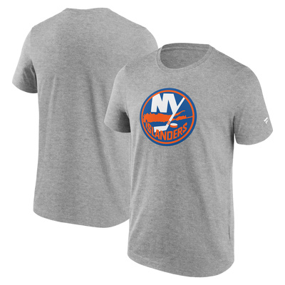 Koszulka Fanatics NHL Primary Logo Graphic Tee New York Islanders sport grey heather