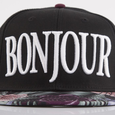 Cayler & Sons cap snapback Bonjour Flowers black / mc (WL-CAY-AW15-07-02-OS)