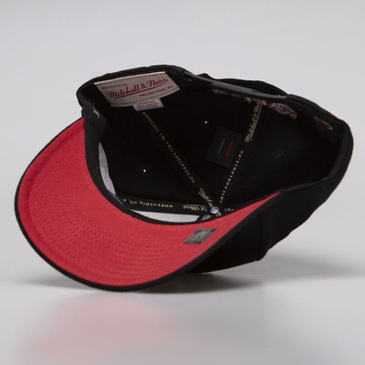Mitchell & Ness snapback Miami Heat black Chrome Logo Snapback