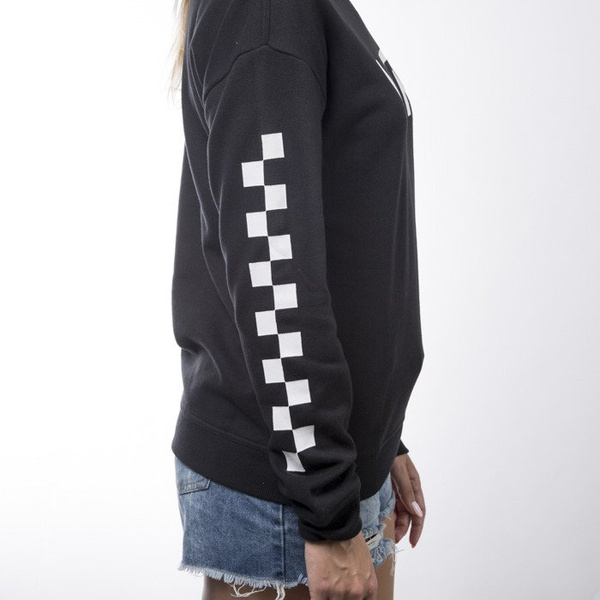 Vans bluza sweatshirt crewneck Big Fun Crew black WMNS (VA2X98BLK)