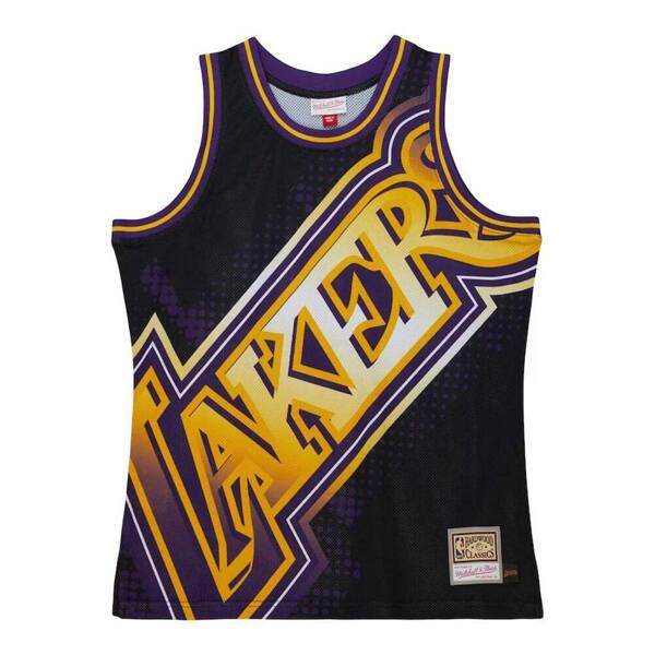 Koszulka Mitchell & Ness Los Angeles Lakers Big Face 7.0 Fashion Tank black