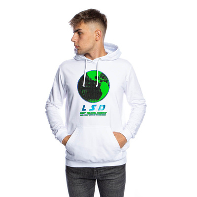 Oddity Sweatshirt Best Travel Agency white