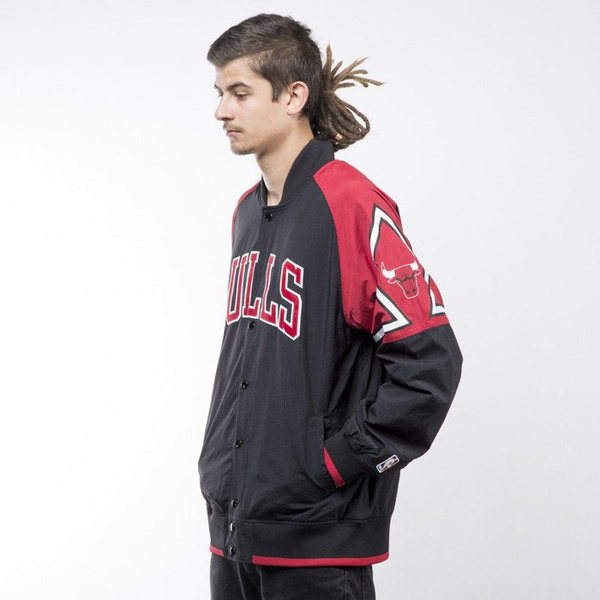Kurtka Mitchell & Ness jacket Chicago Bulls black NBA Nothing But Net Warm Up