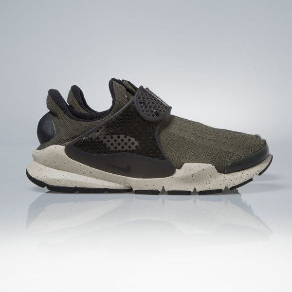 Sneakers buty Nike Sock Dart cargo khaki / black-rattan (819686-300)