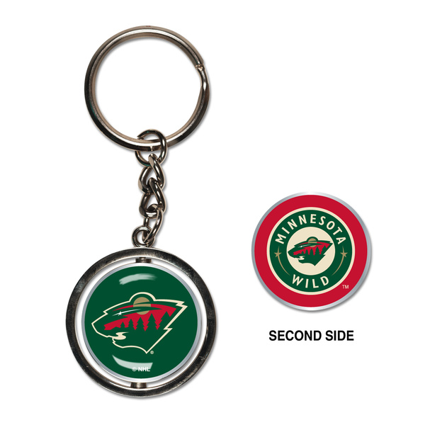Brelok WinCraft NHL Spinner Key Ring Minnesota Wild