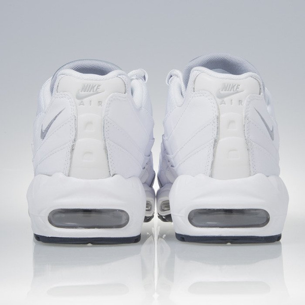 Sneakers buty Nike Air Max 95 Essential white / wolf grey-obsidian (749766-111)