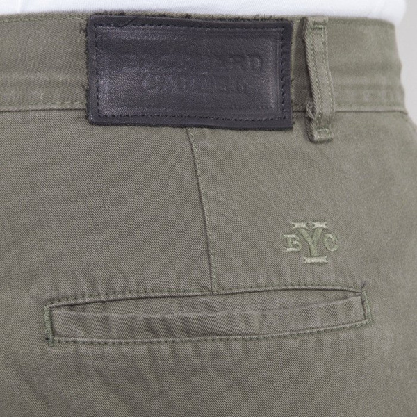 Backyard Cartel spodnie Chinos Back anti fit khaki