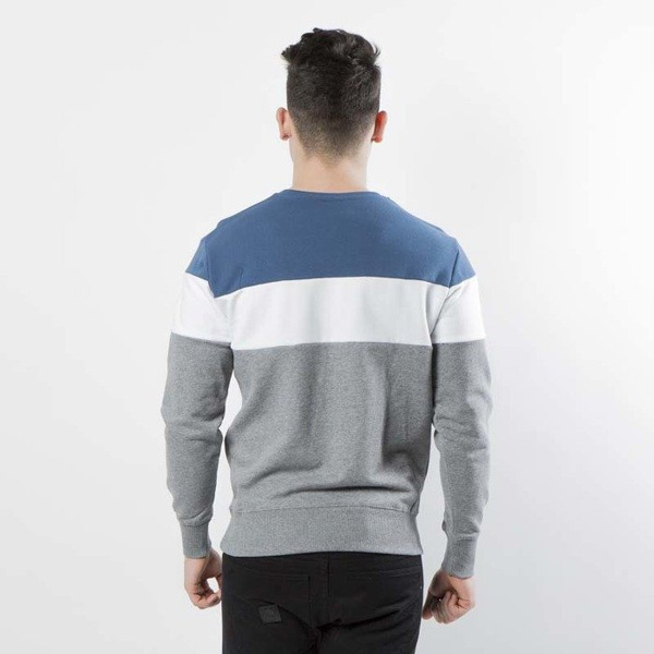 Ellesse bluza crewneck Oriveto Sweat dark grey marl / optic white / dress blues