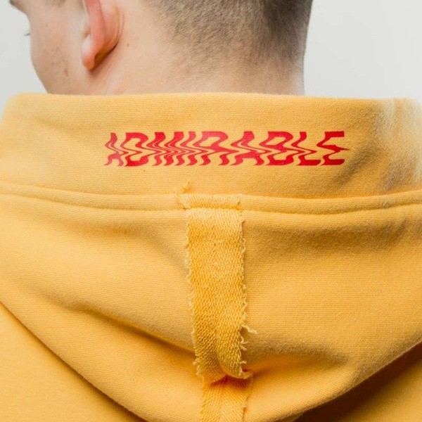 Admirable bluza hoodie Logo Core yellow