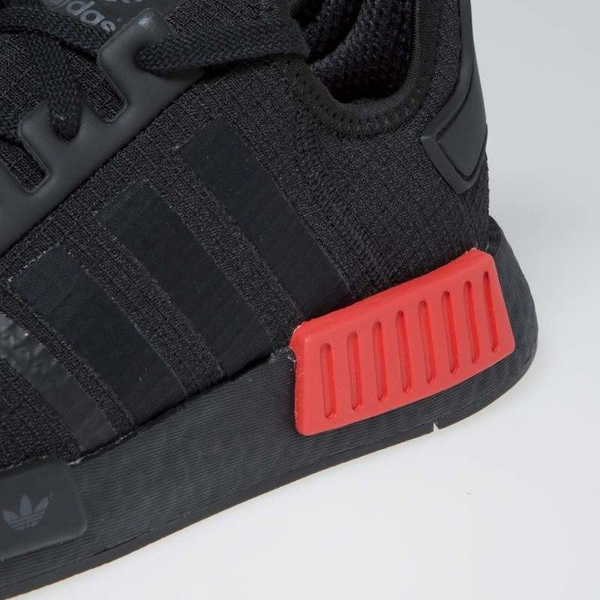 Sneakers buty Adidas Originals NMD_R1 core black / lush red (B37618)
