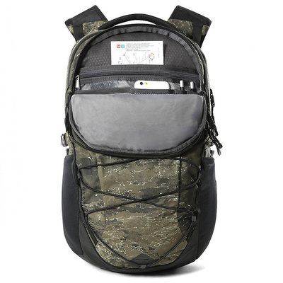 The North Face Backpack Borealis military olive cloud camo wash