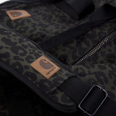 Carhartt torba Adams Duffle panther print / cypress / black