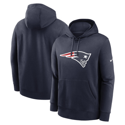 Bluza Nike Men's NFL New England Patriots Nike Club Fleece Pullover Hoodie navy