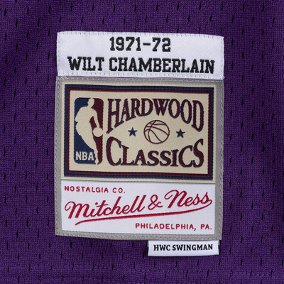 Koszulka Mitchell & Ness Los Angeles Lakers #13 Wili Chamberlain Swingman Jersey fioletowa