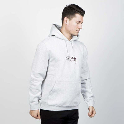Bluza Stussy Design App. Hood grey heather