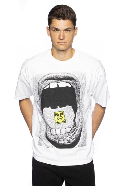 Koszulka OBEY Scream biała