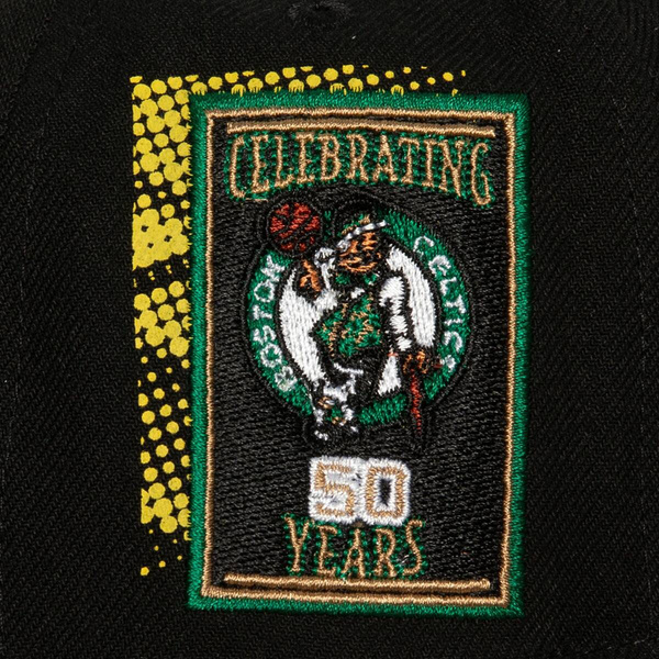 Czapka Mitchell & Ness snapback Boston Celtics Big Face 7.0 Snapback black