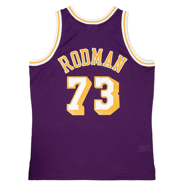 Koszulka Mitchell & Ness Los Angeles Lakers #73 Dennis Rodman Swingman Jersey purple