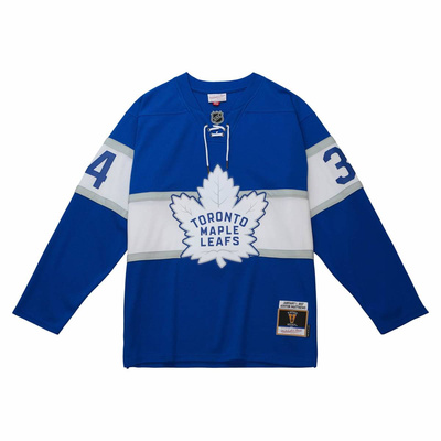 Koszulka longsleeve Mitchell & Ness Toronto Maple Leafs #34 Auston Matthews NHL Contennial Classic Jersey niebieska