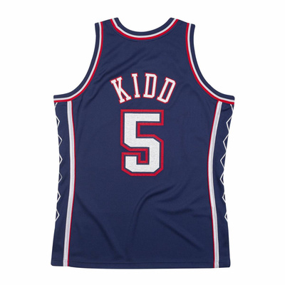 Koszulka Mitchell & Ness New Jersey Nets #5 Jason Kidd Swingman Jersey granatowa