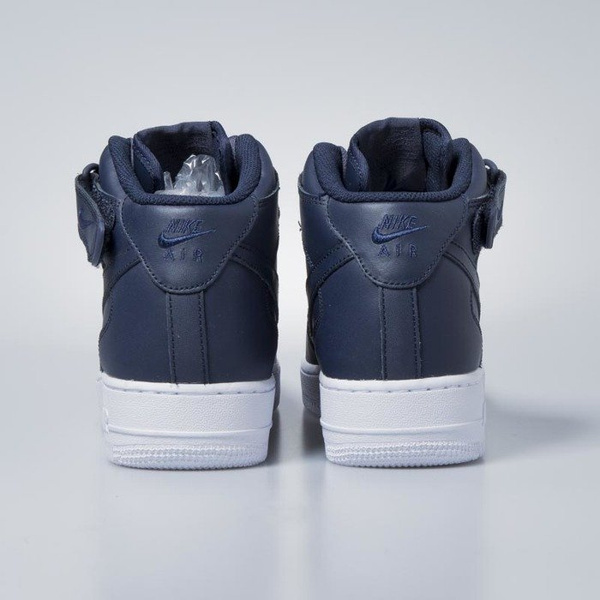 Sneakers buty Nike Air Force 1 Mid '07obsidian / obsidian - white 315123-415