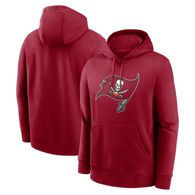 Bluza Nike Men's NFL Tampa Bay Buccaneers Nike Club Fleece Pullover Hoodie red 