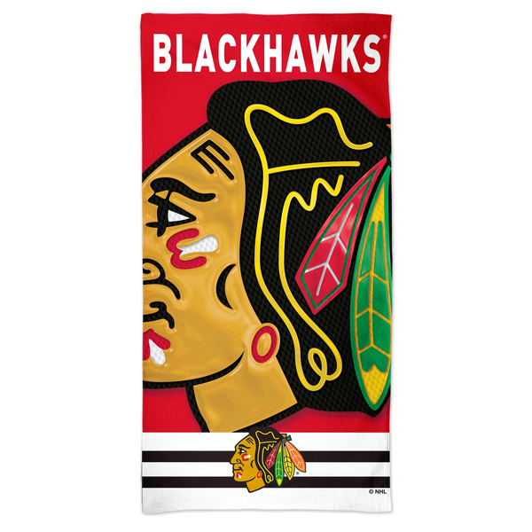 Ręcznik WinCraft NHL Spectra Beach Towel 30x60 Chicago Blackhawks