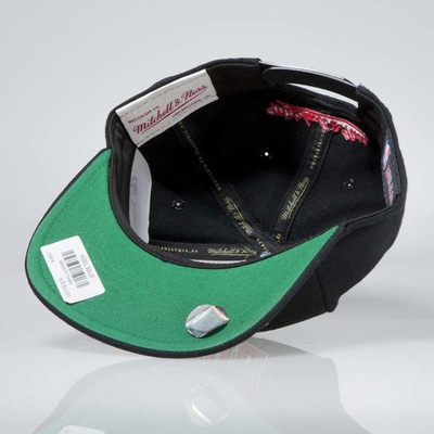 Mitchell & Ness cap snapback Chicago Bulls black WOOL SOLID NL15Z