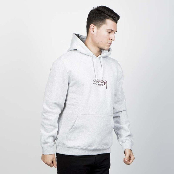 Bluza Stussy Design App. Hood grey heather