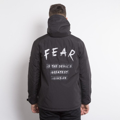 We Peace It kurtka Fear 2 Jacket Parka black
