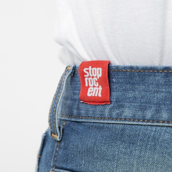 Stoprocent spodnie SJ 6tag Baggy blue denim