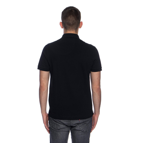 Koszulka Lacoste Men's Paris Polo Shirt Regular Fit Stretch Cotton Pique czarna