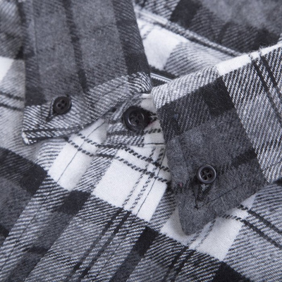 Backyard Cartel shirt Check Point black / white